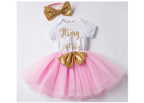 It's My First Birthday Two-Piece Tutu Set (click for more colors)