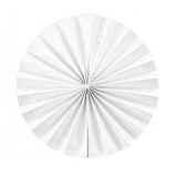 Solid Paper Fan - 14 inches (click for more colors)