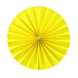 Solid Paper Fan - 14 inches (click for more colors)