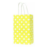 Polka Dot paper bags - 10 ct - with handles (click for more colors)