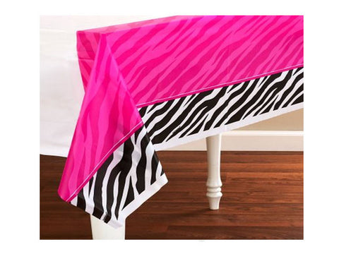 Zebra Glam Table Cover